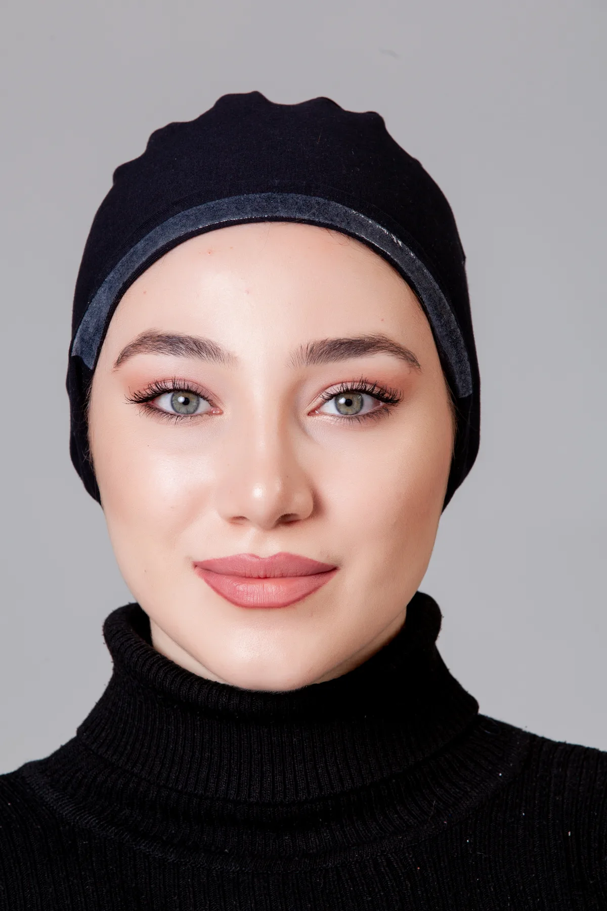 Siyah Dikişsiz Kaymayan Bone (VİSKON)